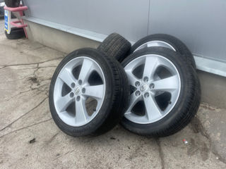 Toyota R17 5x114,3+cauciucuri cadou 215/45 bunisoare foto 5