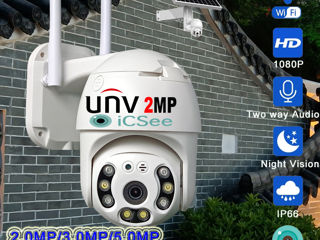 Camera WiFi 2MP Full-HD UNV U2RA IP ICsee Robot Cruizer Microfon Sirena Full-Color foto 5