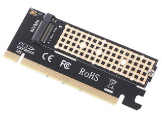 Переходники Pcie - NVME, Pcie - SATA III, (M.2 NVME SSD Ngff to Pcie 3.0 X16, Х4, Х1) фото 8