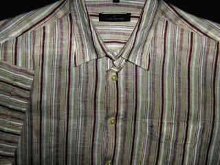 100% Linen "Daniel Hechter" (France)  - size L.