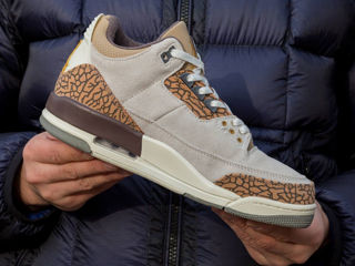 Nike Air Jordan 3 Retro Suede Grey/Brown Unisex foto 4