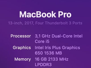 MacBook Pro 13 2017 i5/16GB/256SSD Touchbar foto 8