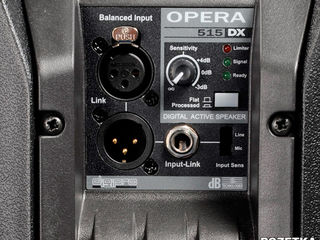 DB Technologies Opera 515 DX, 400W, 126dB .Boxa activa + husă de protecție cadou ! foto 4