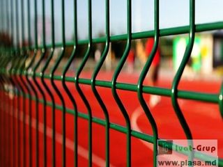 Gard tip jaluzele metalice.Жалюзийный забор в Молдове. foto 17