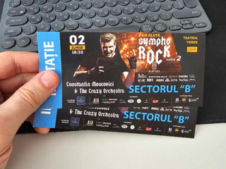2 bilete. 2.06. Rock Symphony