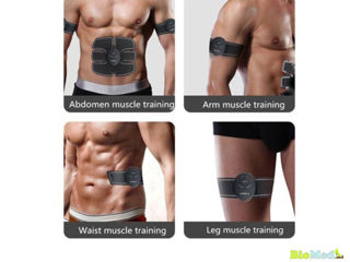Smart Fitness EMS reincarcabil Trainer electrostimulare musculara Мышечная электростимуляция EMS фото 6