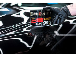 Ceara auto solida Dark & Black Soft99 Wax foto 4