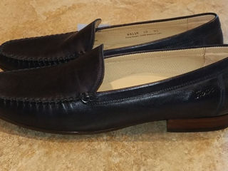 Sioux - мокасины - бизнес туфли, новые - mocasini, nou 43-43.5 - made in Germany! foto 1