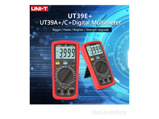 Multimeter UNI-T UT39A+ DC 1000V, AC 750V. foto 5