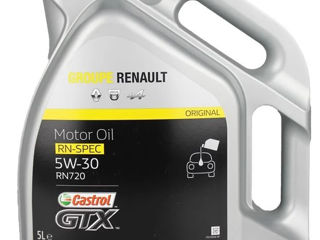 Ulei motor Renault Castrol GTX 5W-30 RN720 ORIGINAL (7711943687) - 5 L foto 2
