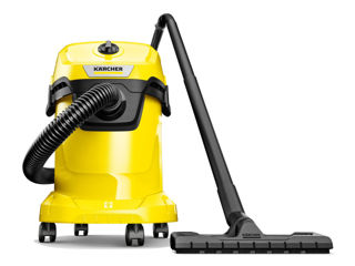 Karcher WD 3. Aspirator multifunctional umed-uscat 1000 W, 200 mbar, rezervor 17l. Nou Sigilat foto 4