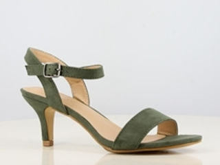 Sandale casual pentru femei Classic and Mules - verde / Женские сандали  Classic and Mules - зеленые foto 1