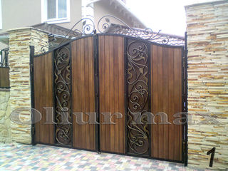 Козырьки, ворота, заборы , решётки, металлические двери  ,другие изделия из металла. foto 7