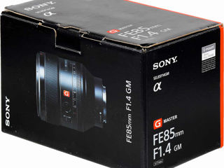 Obiectiv Sony 85mm f/1.4 GM FE