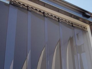 Защитные шторы для беседок, веранд и террас, пвх шторы, пвх завесы, чехлы на бассейны foto 2