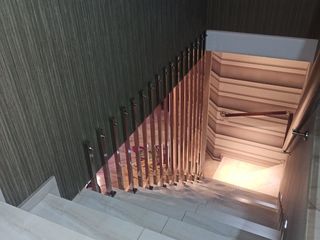 Balustrade din inox , stecla , plexiglas  перила из нержавейки , foto 11