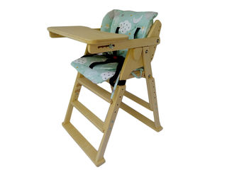 Деревянный складной стульчик для кормления foto 1