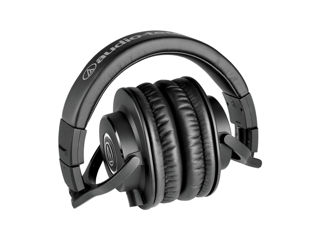 Căștile Audio-Technica ATH-M40X sunt potrivite pentru utilizare în studio și acasă. foto 3