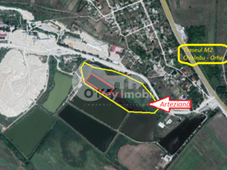 Teren 4,7 ha plus iaz, la 17 km de Chișinău, 57500 € foto 2