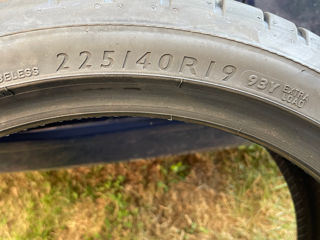 4 anvelope noi Dunlop 225/40 R19 anul 2024, fabricat în Germania foto 4