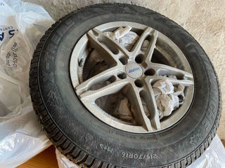 Vind complect jante si avenlope 215/70R16 Kia Sportage foto 3