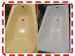 Restabilirea cazilor,fontă(ciugun), metal,acril. calitate,garantie,exploatare 20ani !! покраска ванн foto 5