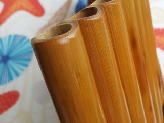 Nai Alt 22 tuburi,confecționat din bambus,Meșter Rimbu C. foto 5