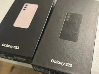 Samsung S23 256gb black / green nou