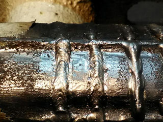 Сварка головок из алюминия, трещины шлифовка плоскости Опрессовка foto 7