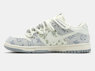 Nike SB Dunk Grey x Louis Vuitton Unisex foto 6