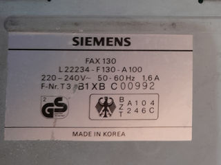Fax Siemens 130 foto 6