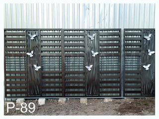 Готовые ворота, ворота из метала , бесплатная доставка foto 8