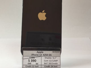 Apple Iphone 12 4/64gb    4690 Lei