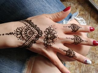 Tatuaje cu henna, mehendi. foto 3