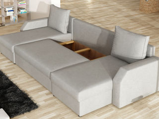 Canapea stilată și confortabilă 125x268 foto 2