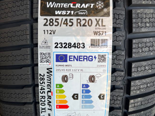 285/45 R20 Kumho Wintercraft WS71/ Монтаж, доставка, livrare foto 2