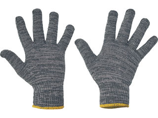 Mănuşi tricotate Bulbul HS-04-013 din nylon/bumbac / Трикотажные перчатки Bulbul HS-04-013