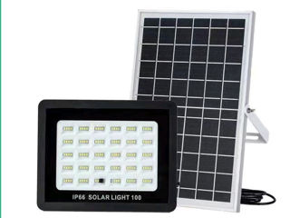 Projector Reflector led solar,прожектор лед на солнечных батареях,30W,60W,100W, 200W,300W,цены супер foto 3