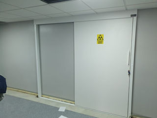 Uși cu radioprotecție pentru cabinet radiologie.