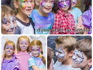 Makeup Aquagrim,face painting,Рисунок на лице,аквагрим на Хэллоуин,день рождение,куматрия foto 9