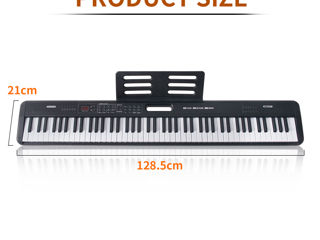 Синтезатор 88 клавиш portable 88035, новые, гарантия, бесплатная доставка по молдове, рассрочка foto 16