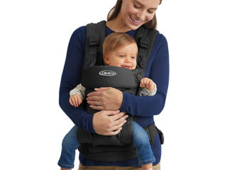 Sistem de purtare Graco Cradle Me Onix Black 4 in 1