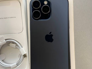 iPhone 15 Pro Max Albastru Titan