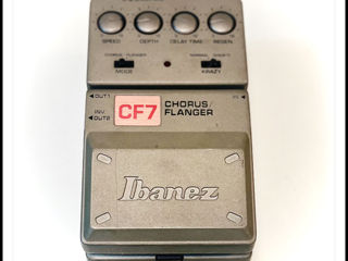 Ibanez CF-7 Chorus Flanger Pedal