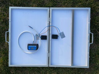 100 Вт солнечная мини-электростанция SOLARIS 100 12В + USB foto 3
