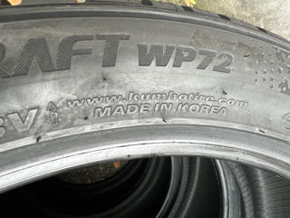 2 шины/2 anvelope 245/40 R19 Kumho Wintercraft WP72/ Доставка, livrare toata Moldova foto 6