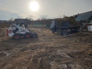 Servicii bobcat kamaz, buldoexcavator demolare  si evacuare excavator,вывоз стороительного мусора foto 2