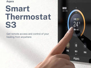 Aqara s3 — termostat intelegent cu ecran tactil | aqara | zigbee | mi home | homekit foto 1
