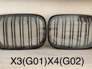 Ноздри [Решетка радиатора] BMW F10 F30 F36 X3 X4 X5 X6 E39 E60 E70 E71 G30 F15 F16 F25 F26 F07GT F34 foto 9
