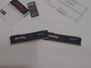 Vand Kingston Fury Beast 2x4 Ram DDR4 3200Mhz